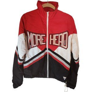 MOREHEAD University Varsity Jacket Windbreaker Fleece-Lined Womens XS